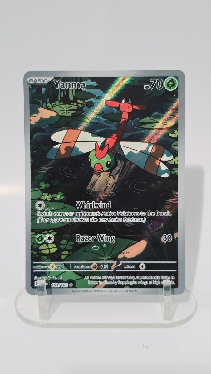 Yanma - Destined Rivals - IR 183/182 - English by MechaKai Collectibles on MYNTED