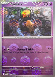 yamask white flare pokeball pattern 039/086
