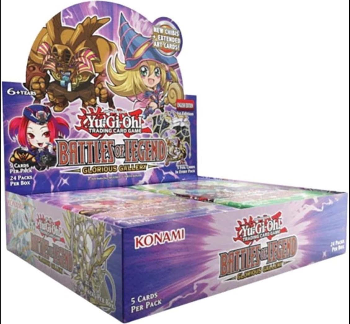 Yu-Gi-Oh! Battles of Legend: Glorious Gallery Booster Box by RetroForLess on MYNTED