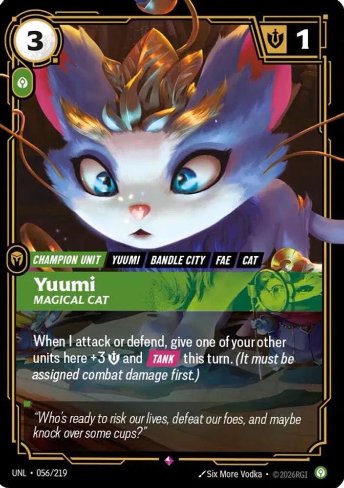 Yuumi - Magical Cat 056/219 (Unleashed) by GDR TCG on MYNTED