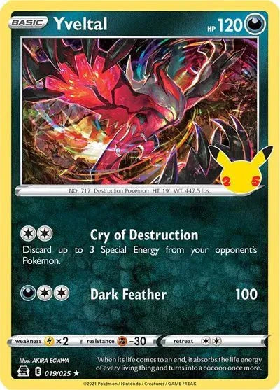 Yveltal - 019/025 by The Archive Stop on MYNTED