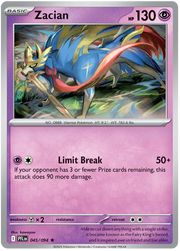 Zacian 045/094 Holo | Mega Evolution – Phantasmal Flames by Worth the XP on MYNTED