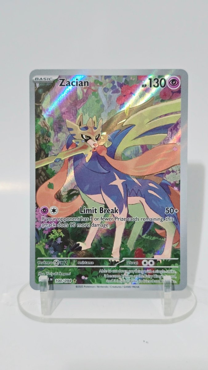 Zacian - Phantasmal Flames - IR 100/094 - English by MechaKai Collectibles on MYNTED