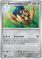 Zamazenta 146/182 Holo Rare | Scarlet & Violet – Destined Rivals by Worth the XP on MYNTED