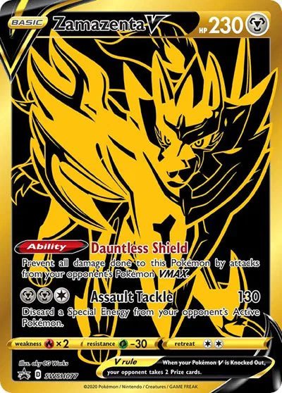 Zamazenta V SWSH077 (Sword & Shield Promo) by Krat's Stash on MYNTED