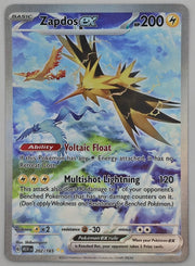 Zapdos ex - 202/165 - SV: Scarlet & Violet 151 (MEW) by Poké Dubai on MYNTED