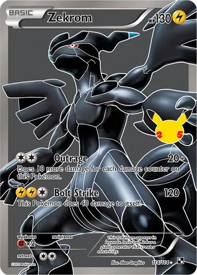 Zekrom - 114/114 by The Archive Stop on MYNTED