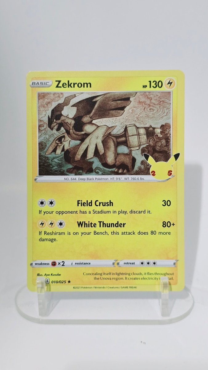Zekrom - Celebrations - HR 010/025 - English by MechaKai Collectibles on MYNTED