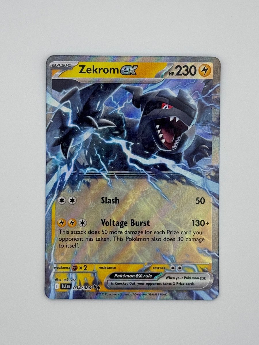 Zekrom ex · Black Bolt (BLK) 034 by PokeMarsi on MYNTED