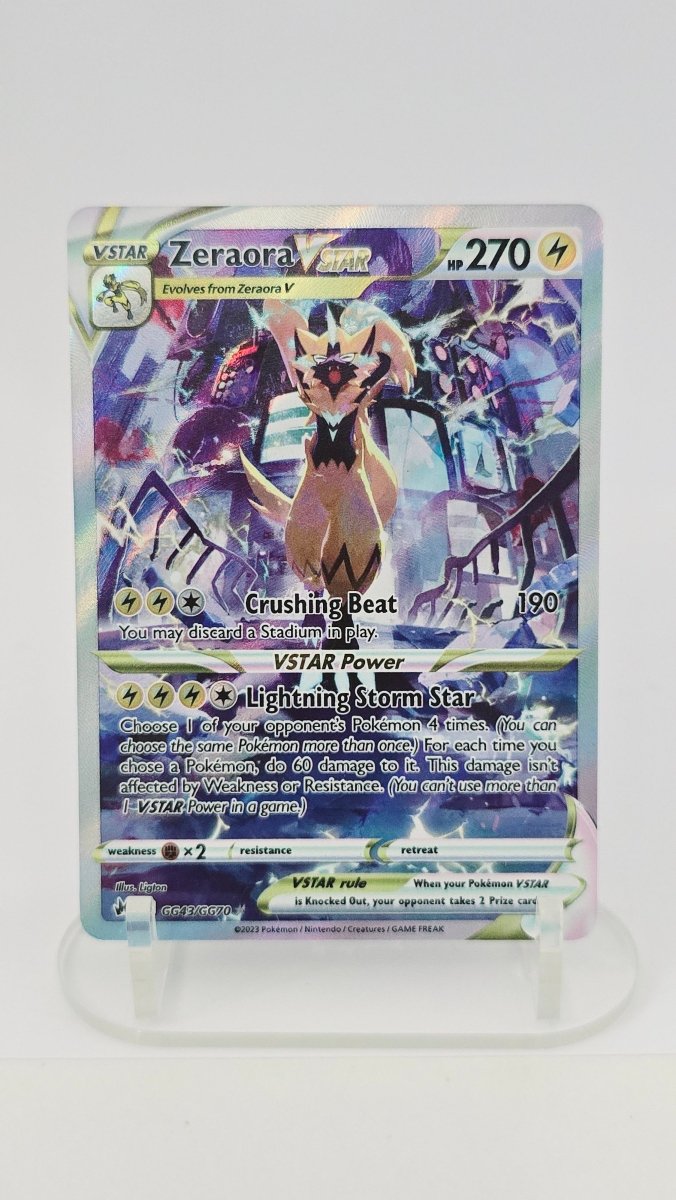 Zeraora VSTAR - Crown Zenith: Galarian Gallery - UR GG43/GG70 - English by MechaKai Collectibles on MYNTED