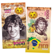 Zico 1000 Riais UNCB banknote by UNCB on MYNTED