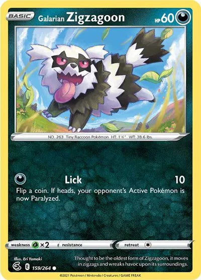 Galarian Zigzagoon - 159/264 - Normal