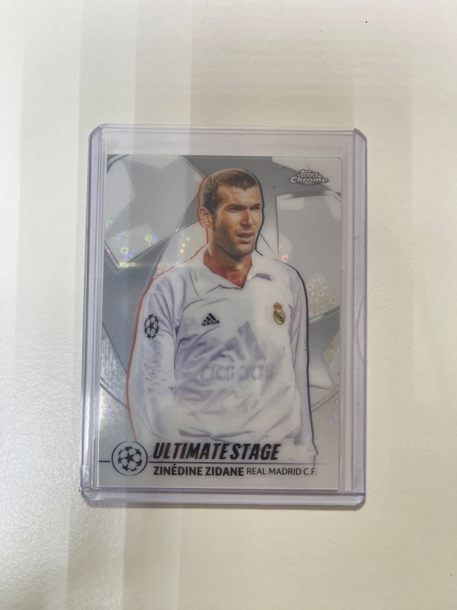Zinedine Zidane - 2025 - 26 Topps Chrome UCC Ultimate Stage Chrome by Card Market Ahuy on MYNTED