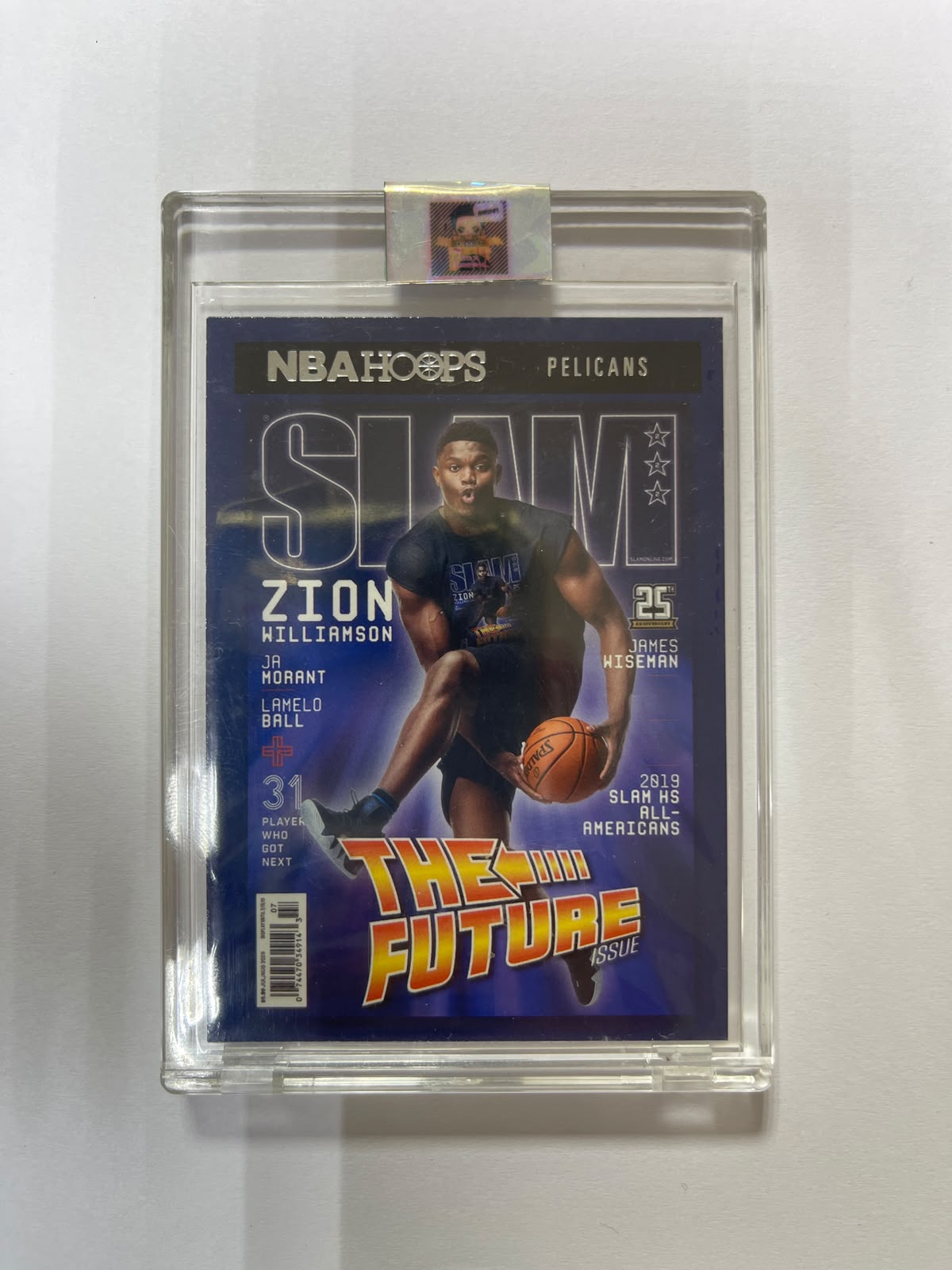 Zion Williamson - 2020-21 NBA Hoops SLAM - in TOPLOADER
