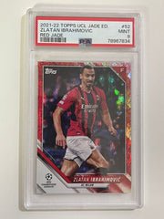 Zlatan Ibrahimovic - 2021 - 22 Topps UCL Red Jade /5 PS9 by Card Market Ahuy on MYNTED