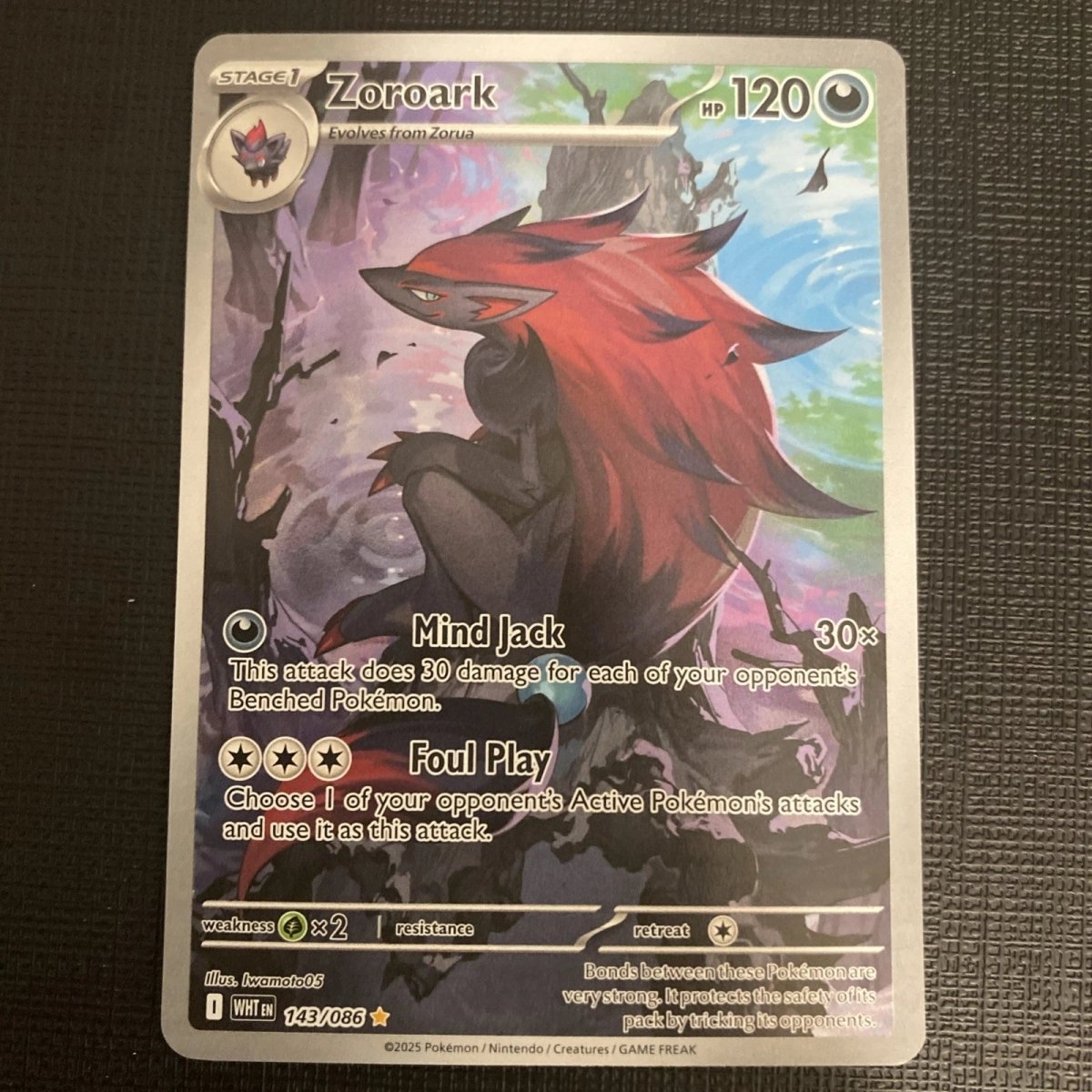 Zoroark - 143/086 - SV: White Flare (WHT) by SAFAQATI on MYNTED