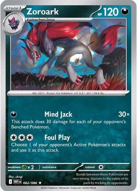 Zoroark - 062/086 - Holofoil