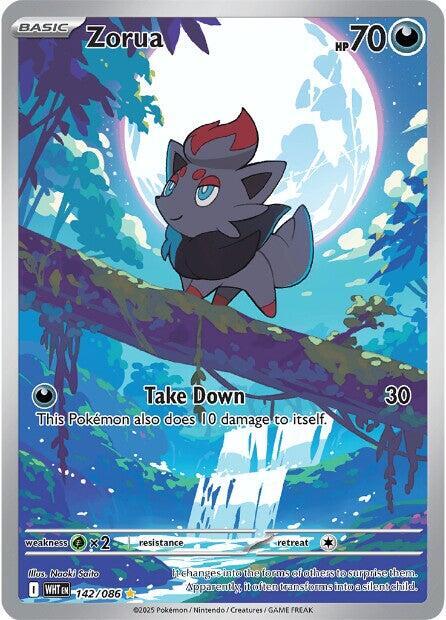 Zorua - 142/086 - SV: White Flare (WHT) by SAFAQATI on MYNTED