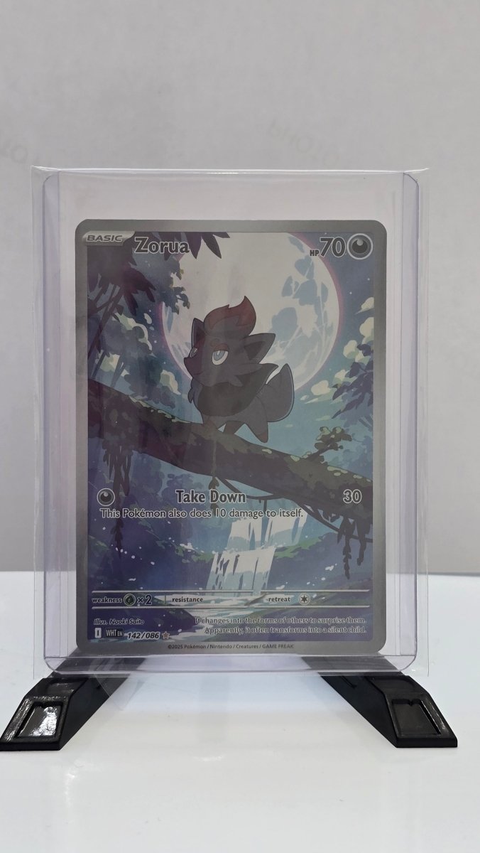 Zorua - White Flare - IR 142/086 - English by MechaKai Collectibles on MYNTED