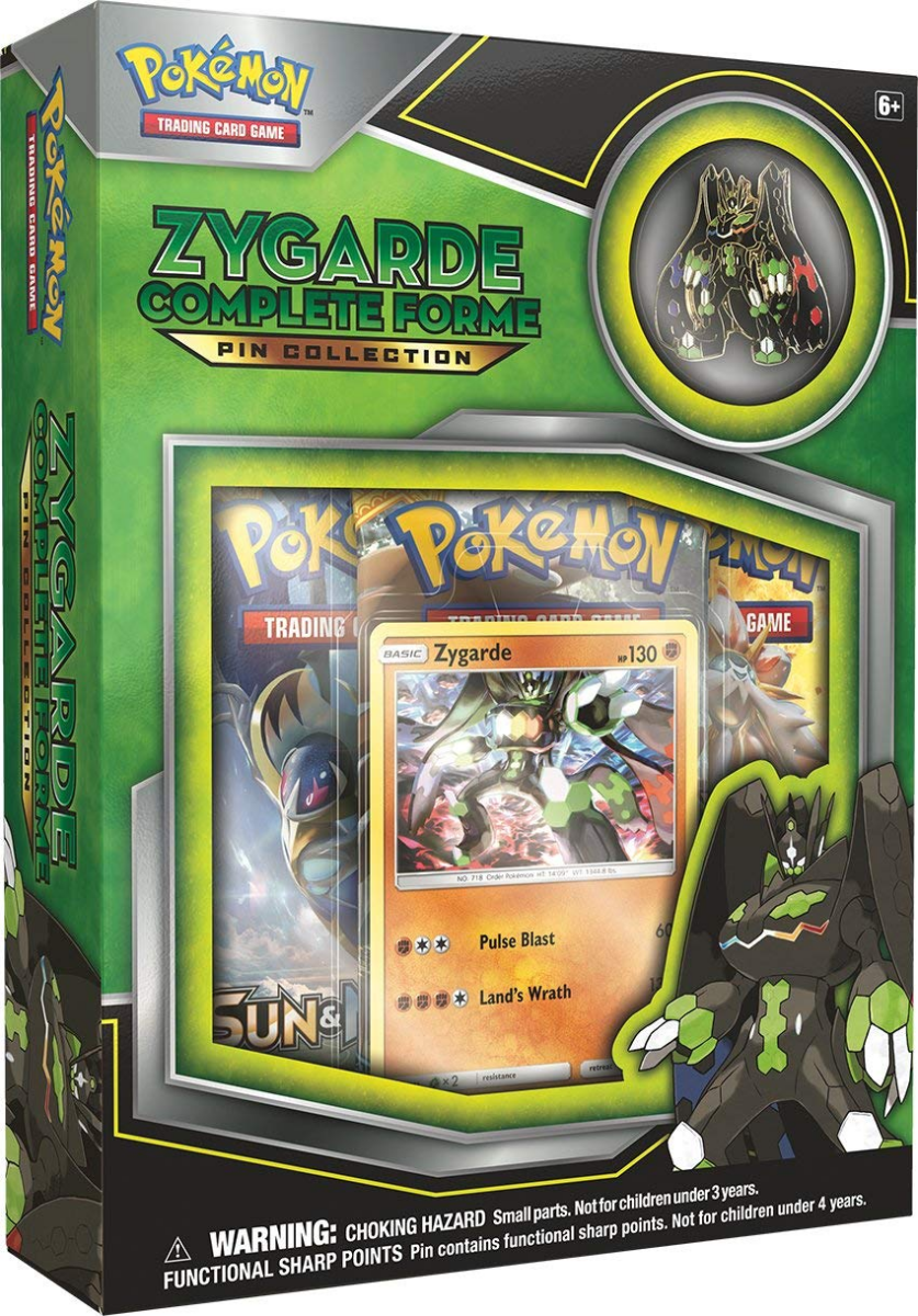 Zygarde Complete Forme Pin Collection by The Gaijin Gamer on MYNTED